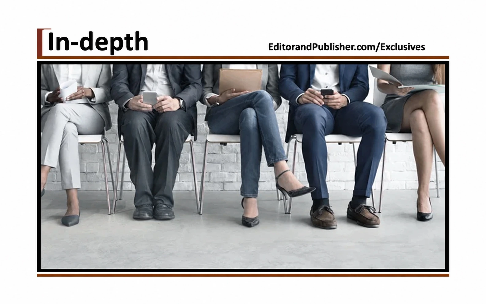 Recruitment and retention in news media — image from Editor & Publisher; credit: DepositPhotos
